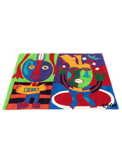 Wandkleed Tapestry MOMO Rugs Art | Clemens Briels | Dos Merengues