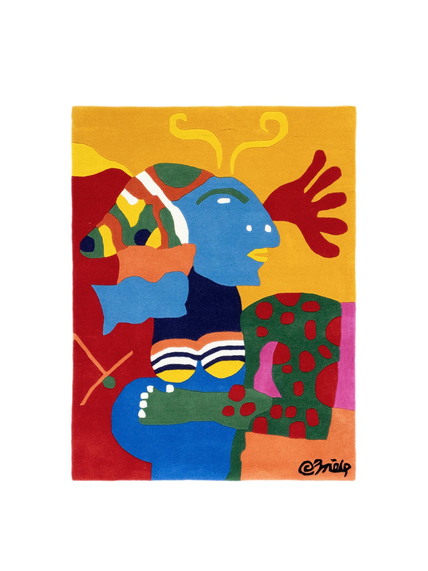 Vloerkleed MOMO Rugs Art | Clemens Briels | Des Sources Inconnues Deux