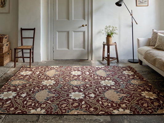Vloerkleed Morris & Co Montreal Russet 130500