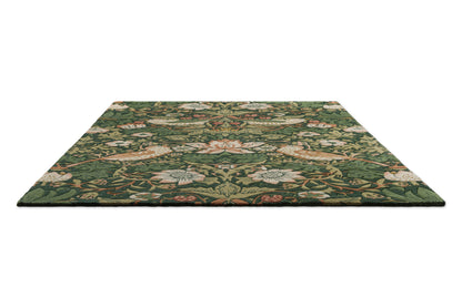 Vloerkleed Morris & Co Strawberry Thief Forest 027707