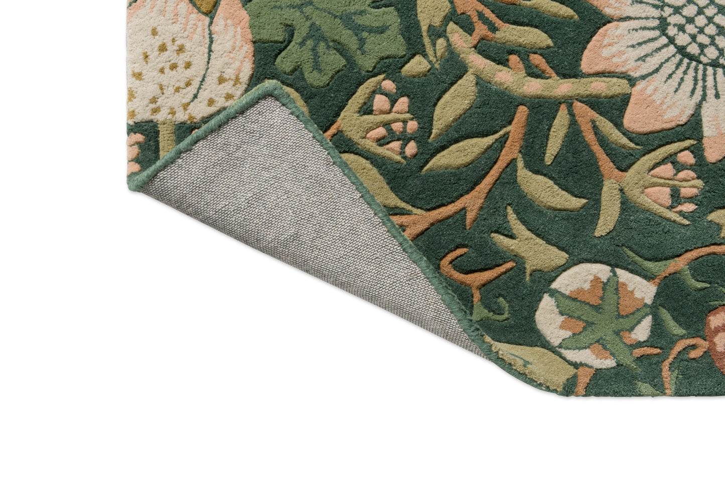 Vloerkleed Morris & Co Strawberry Thief Forest 027707