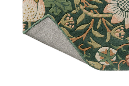 Vloerkleed Morris & Co Strawberry Thief Forest 027707