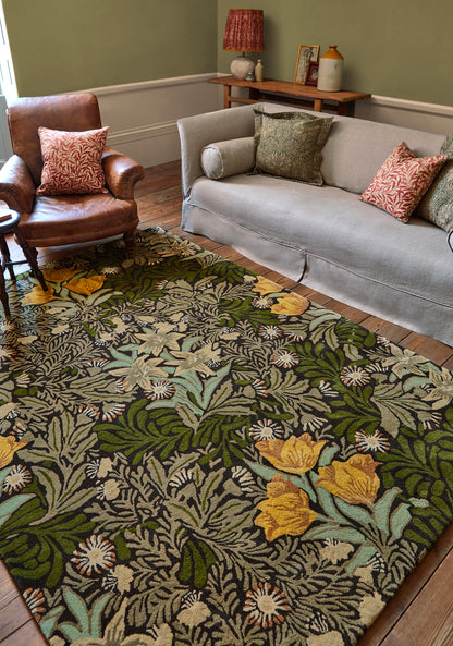 MOREW Bower Twining Vine Green 128207