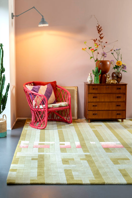 Vloerkleed MOMO Rugs Designer Marie-Gon Ministeck Coral Hint