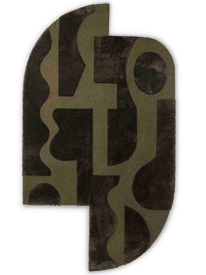 Vloerkleed Brink en Campman Mural Forest Form 121107