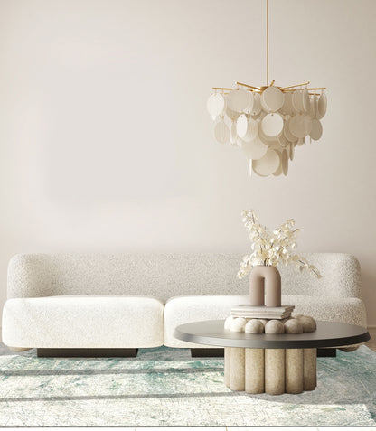 Vloerkleed Jackie And The Fish Nautilus Lichen Fossil (outlet)