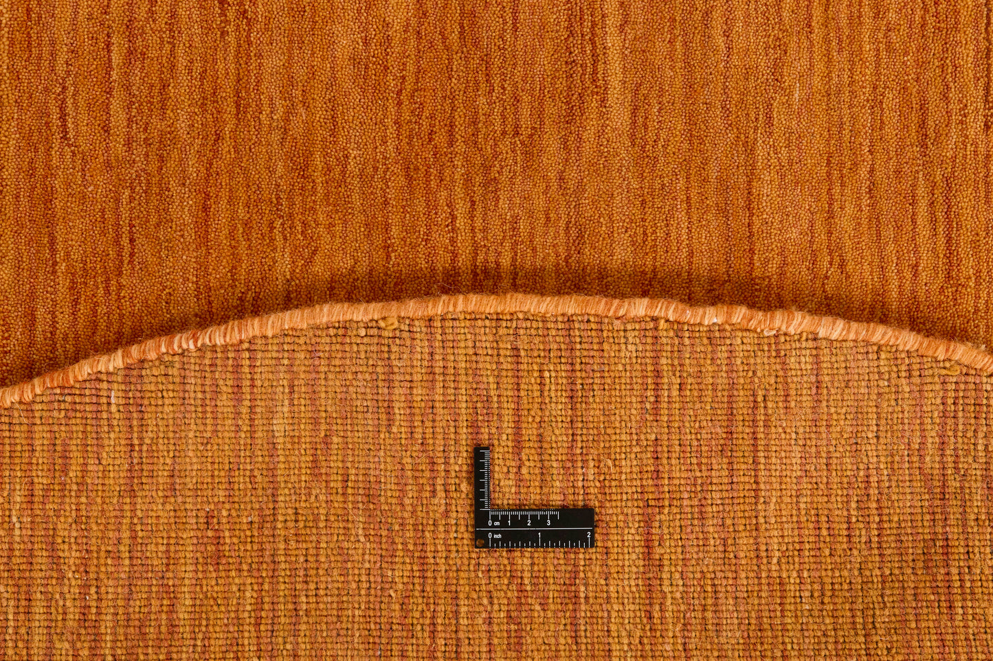 Vloerkleed MOMO Rugs Panorama Uni Rond Orange