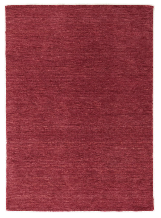 Vloerkleed MOMO Rugs Panorama Uni Maroon