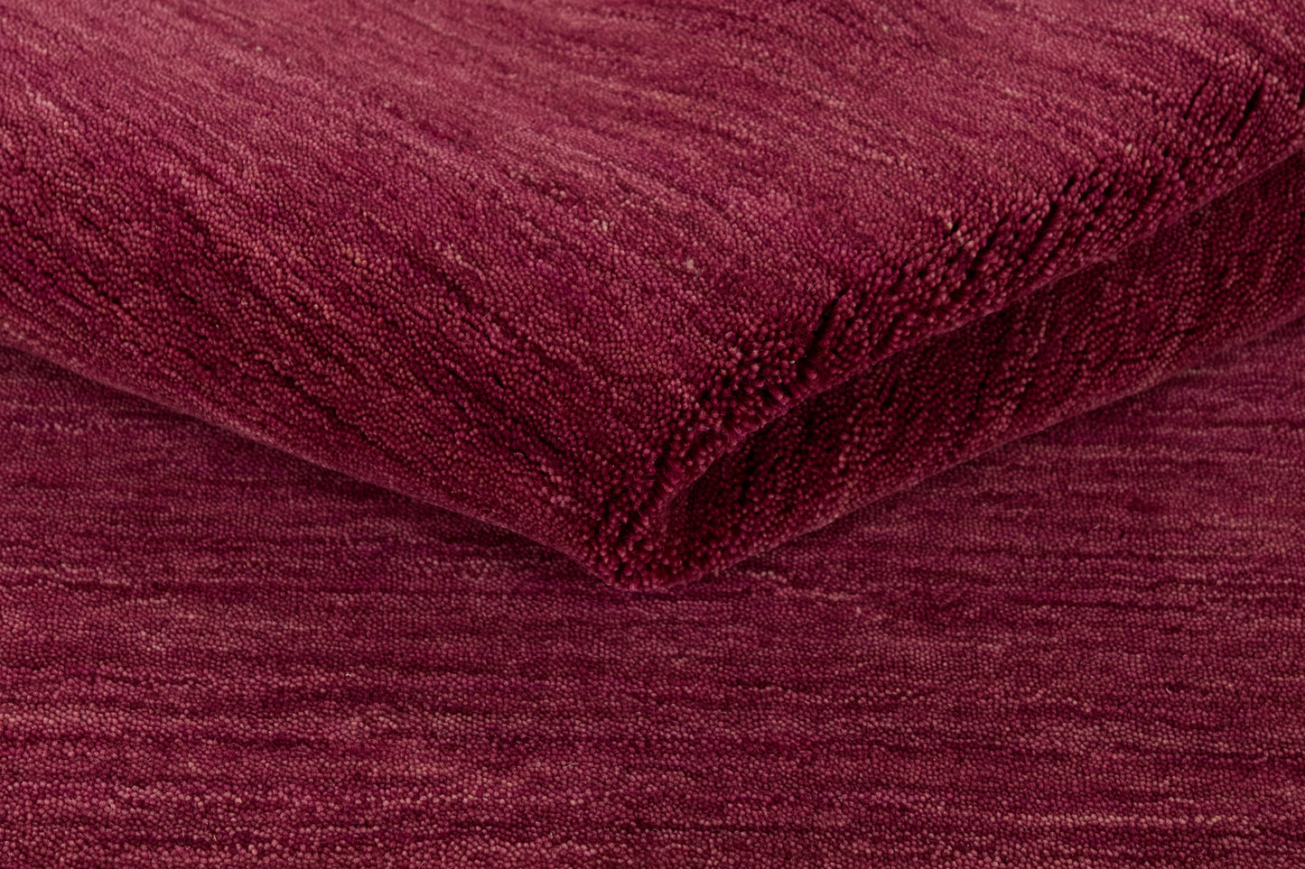 Vloerkleed MOMO Rugs Panorama Uni Maroon