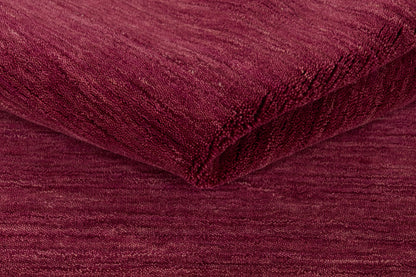 Vloerkleed MOMO Rugs Panorama Uni Maroon