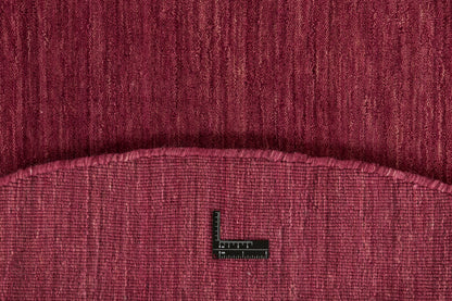 Vloerkleed MOMO Rugs Panorama Uni Rond Maroon