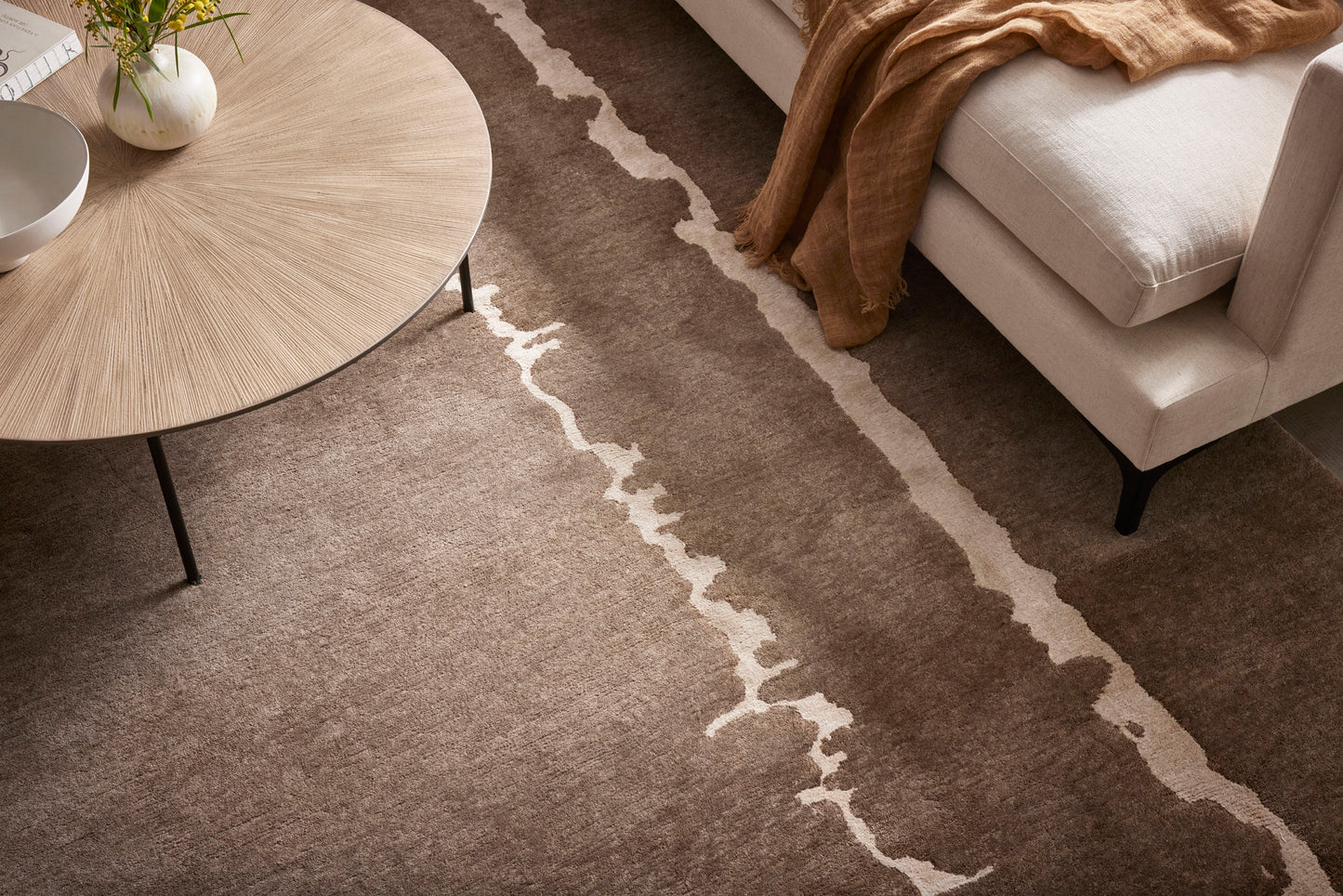Vloerkleed MOMO Rugs New Age Path Brown