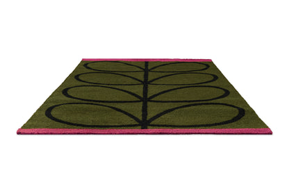 Buitenkleed Orla Kiely Linear Stem Olive 464407
