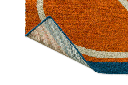 Buitenkleed Orla Kiely Linear Stem Orange 464403