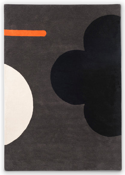 Orla Kiely Geo Flower graphite 060605