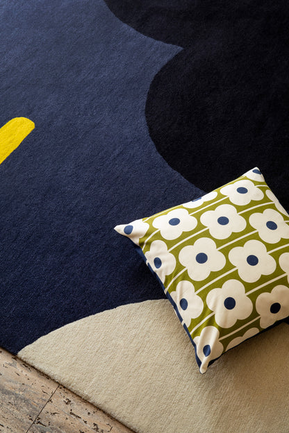 Orla Kiely Geo Flower denim 060608