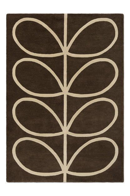 Vloerkleed Orla Kiely Giant Linear Stem Walnut 059401