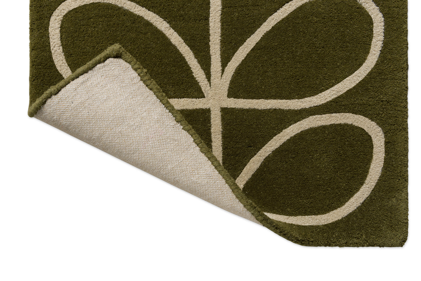 Loper Orla Kiely Linear Stem Runner Olive