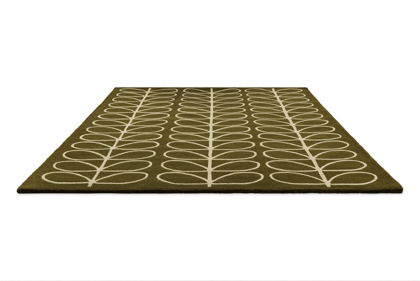 Vloerkleed Orla Kiely Linear Stem Olive 060501