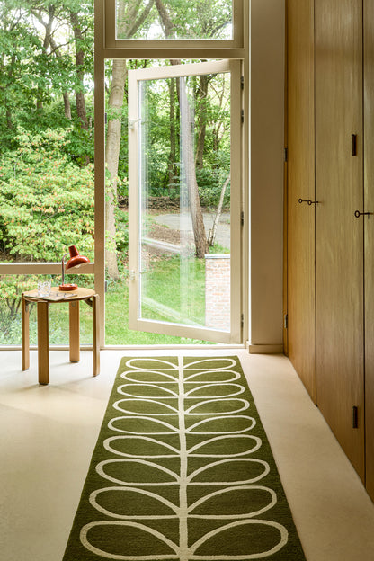 Loper Orla Kiely Linear Stem Runner Olive