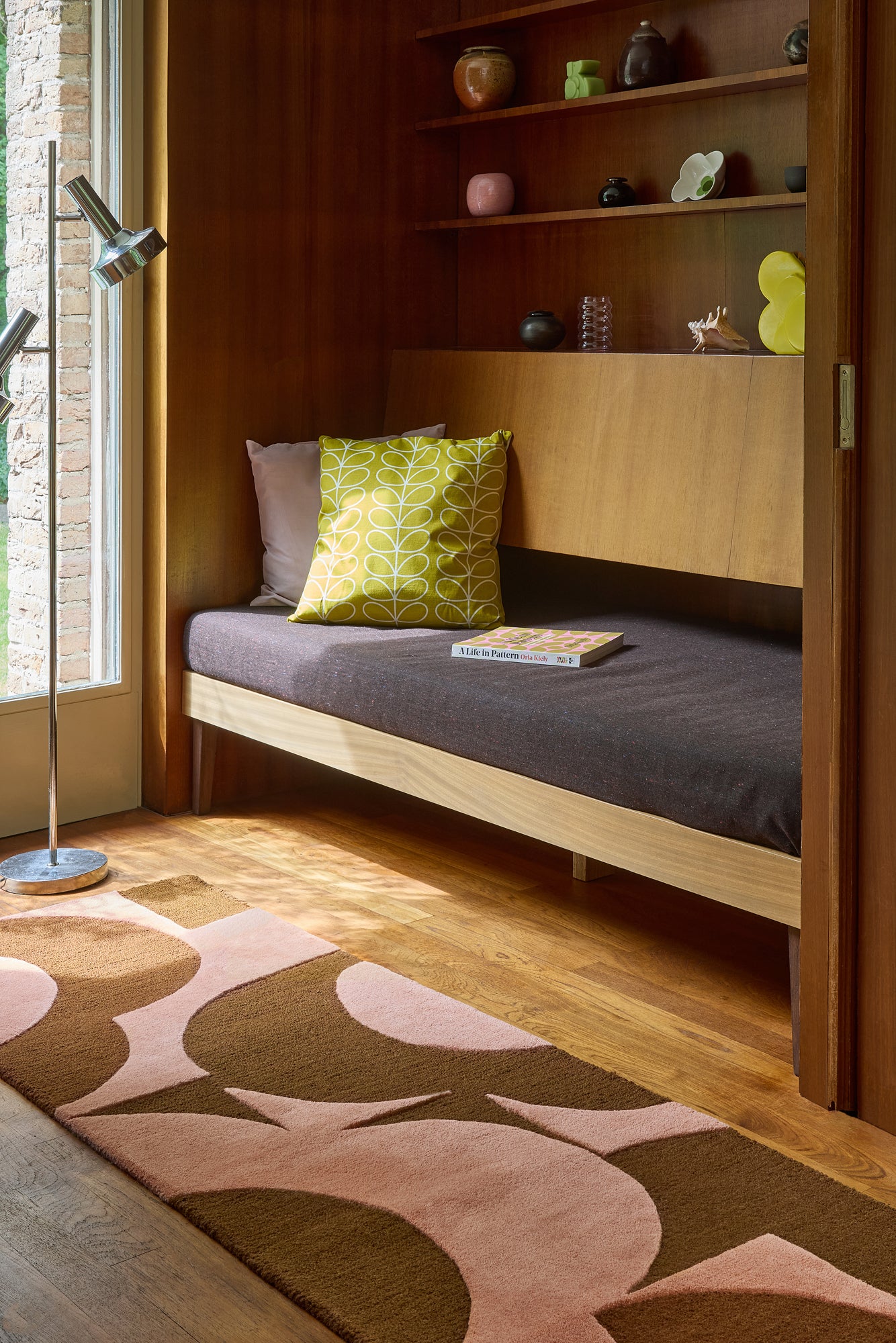 Loper Orla Kiely Prism Flower Pink Terracotta