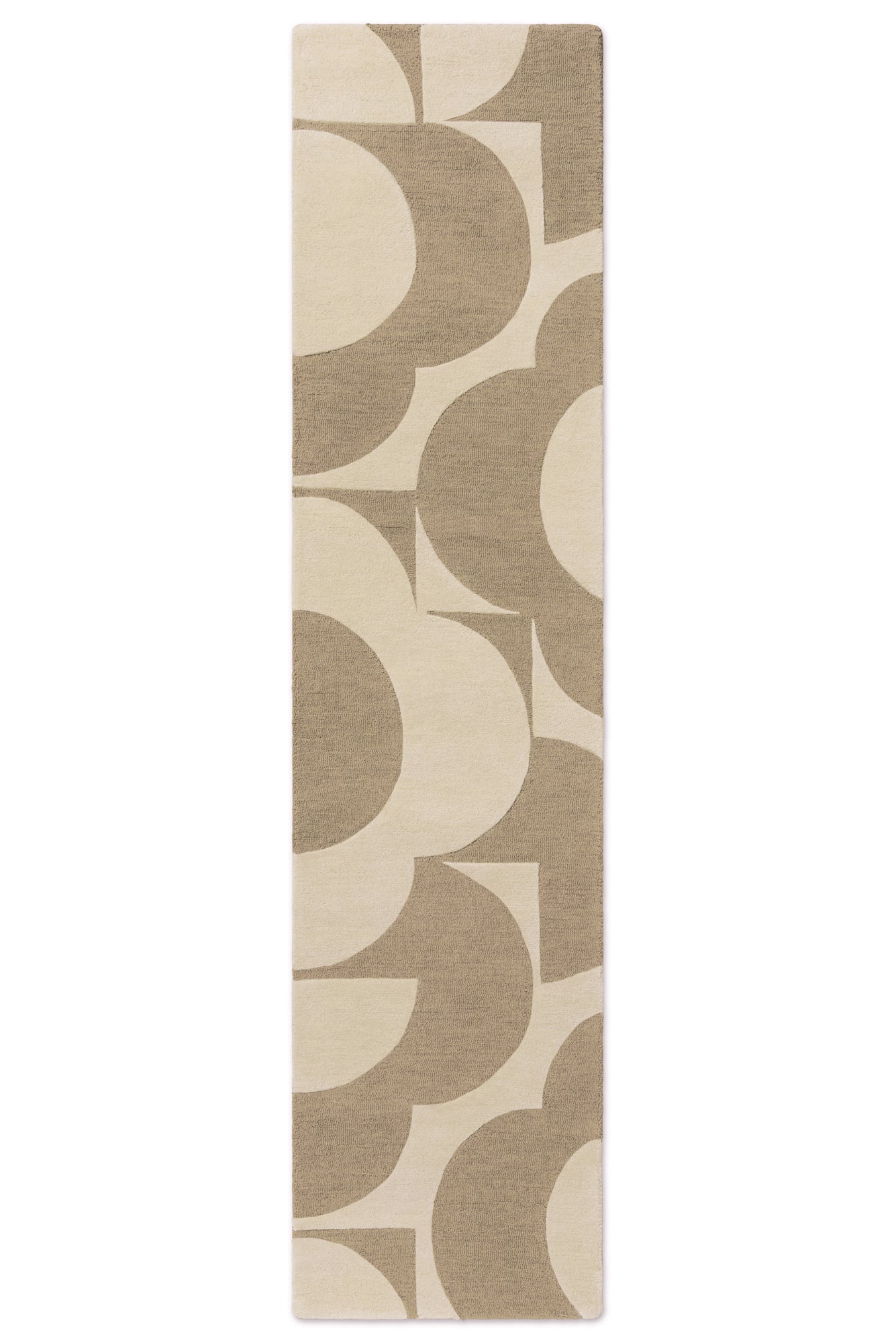 Vloerkleed Orla Kiely Prism Flower Mushroom Ecru 158009
