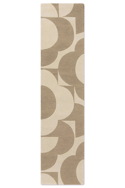 Vloerkleed Orla Kiely Prism Flower Mushroom Ecru 158009