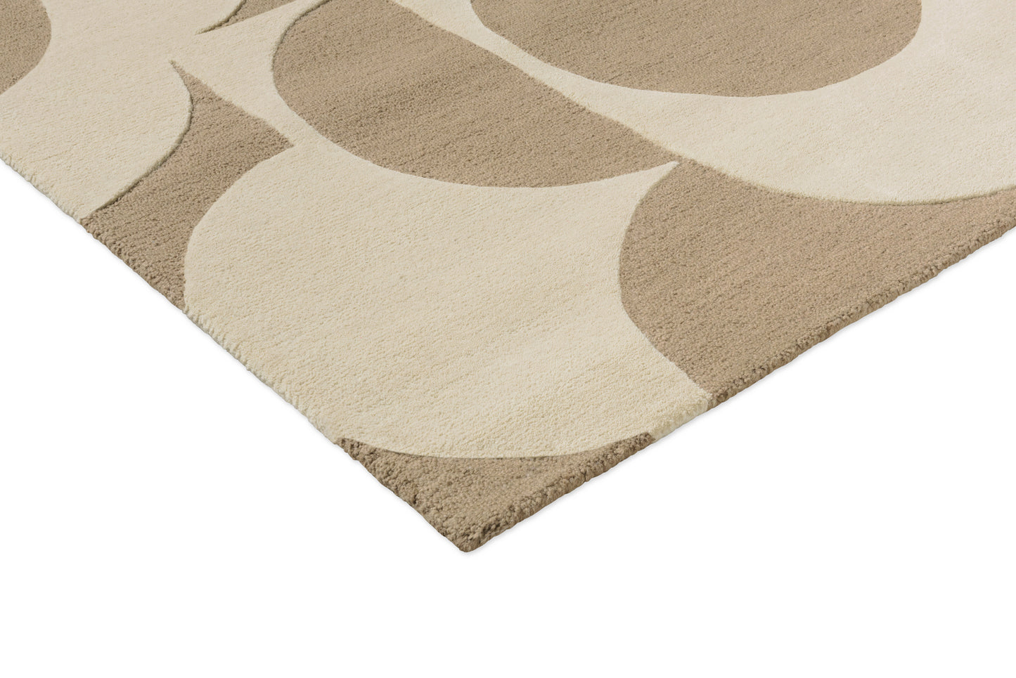 Vloerkleed Orla Kiely Prism Flower Mushroom Ecru 158009