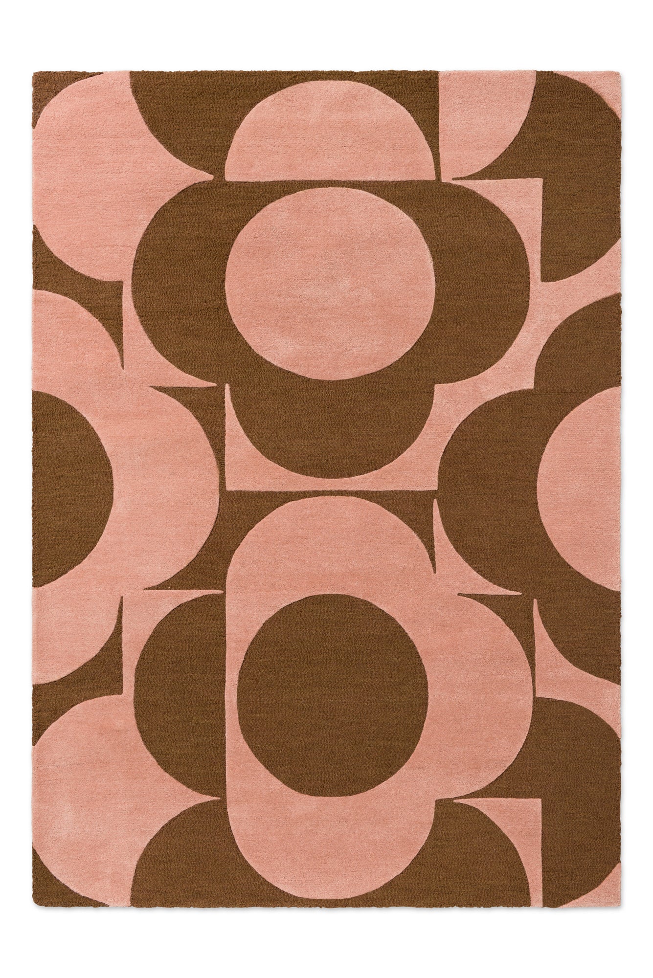 Vloerkleed Orla Kiely Prism Flower Pink Terracotta 158002