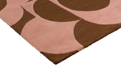 Vloerkleed Orla Kiely Prism Flower Pink Terracotta 158002