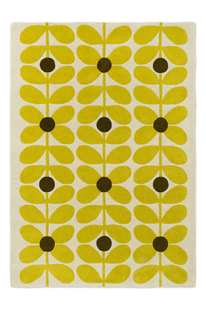 Vloerkleed Orla Kiely Sixties Stem Yellow 158106