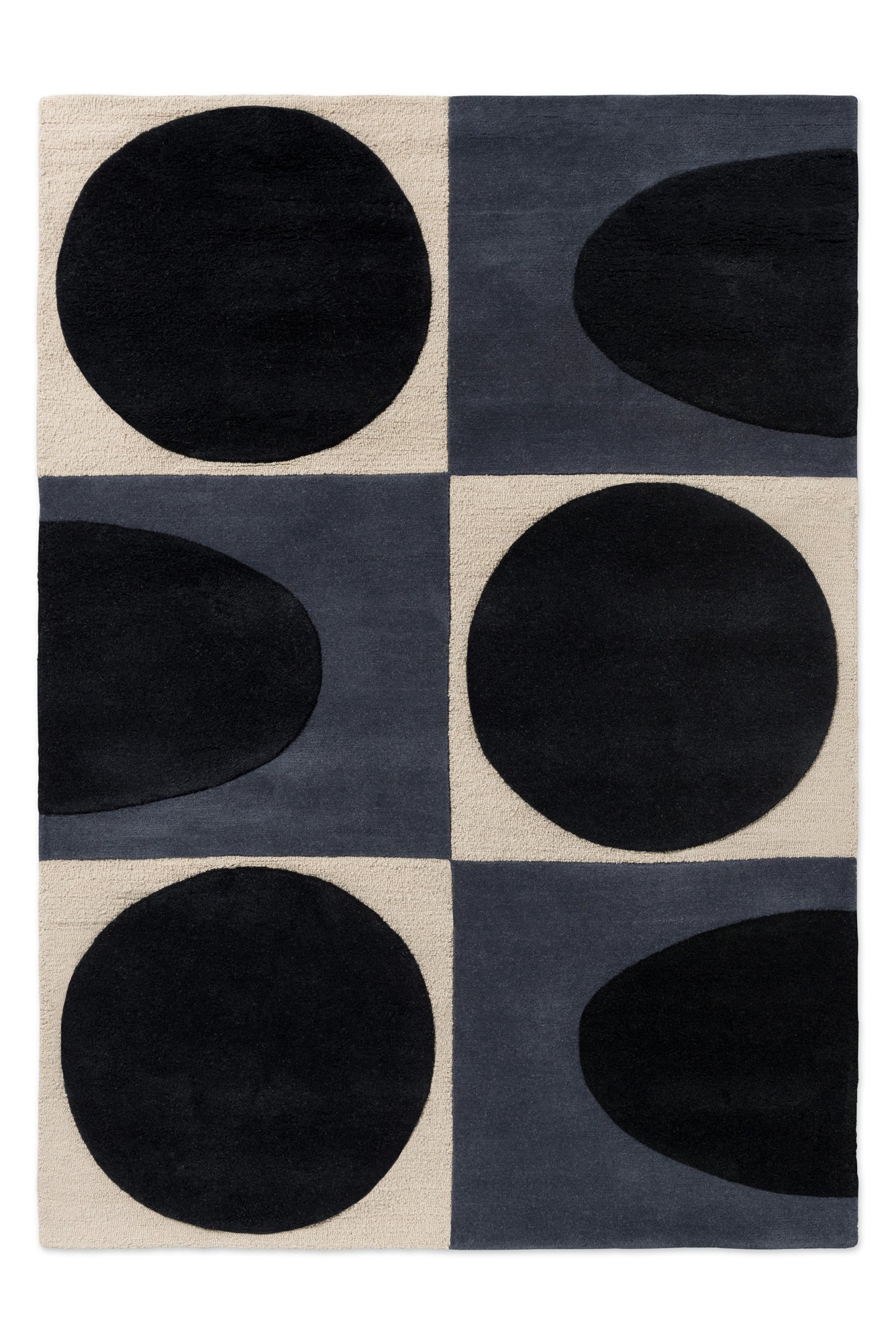 Vloerkleer Orla Kiely Spot Square Blue Navy 157908
