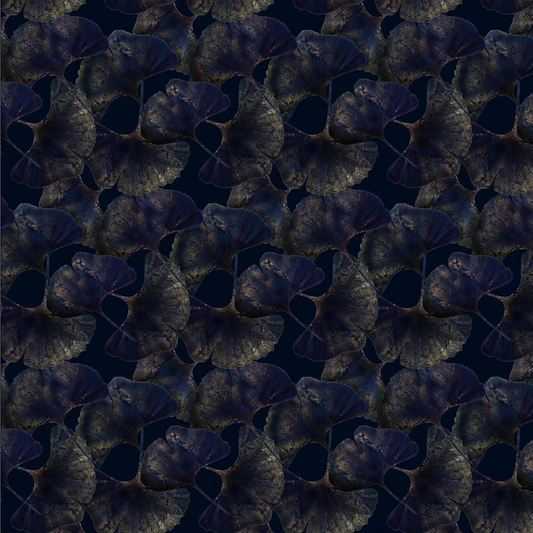 Traploper Moooi Carpets Ginko Leaf Blue by Edward van Vliet
