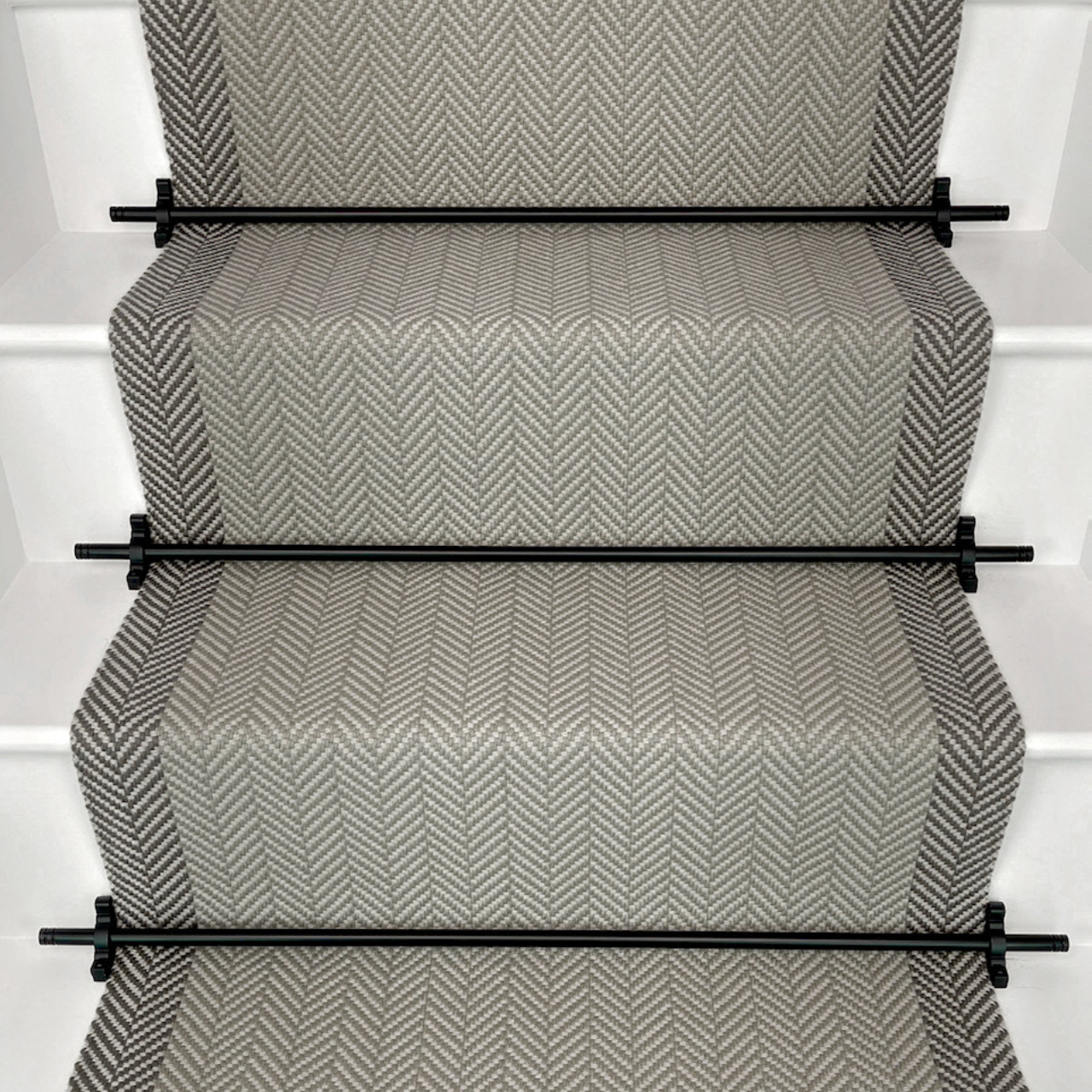 Traploper Off the Loom Felton Border - Stately Grey