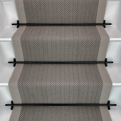 Traploper Off the Loom Felton Border - Warm Stone