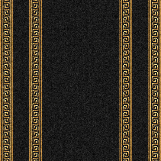Traploper Ulster Carpets Athenia Runner Black