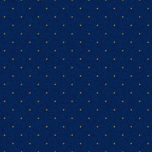 Traploper Ulster Carpets Athenia Pindot Royal Blue