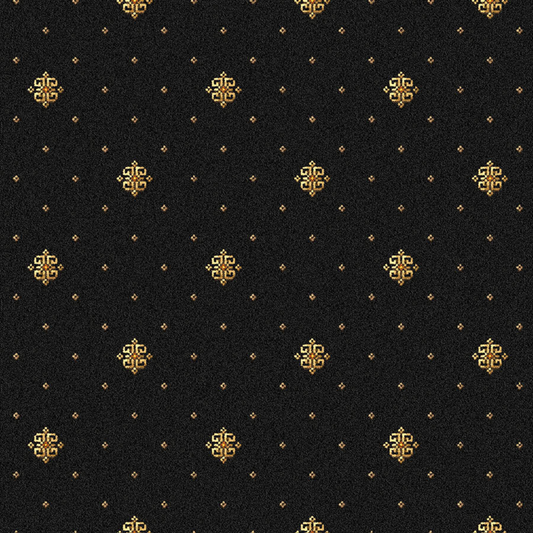 Traploper Ulster Carpets Athenia Motif Black