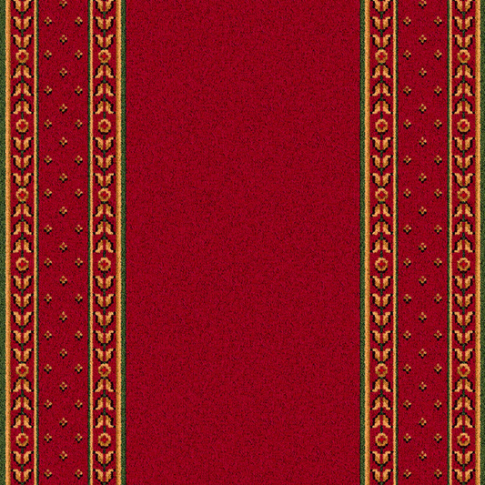 Traploper Ulster Carpets Sheriden Runner Royal Red