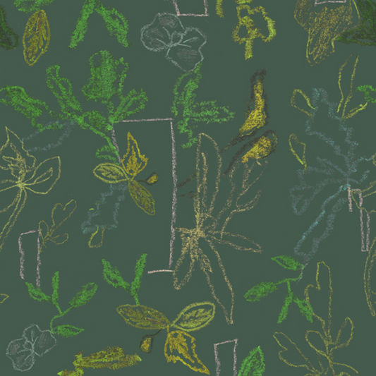 Traploper Moooi Carpets Sprouts Scarlet Green by Kiki van Eijk