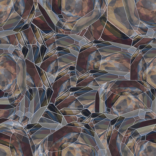 Traploper Moooi Carpets Crystal By Ingimar Einarsson Brown