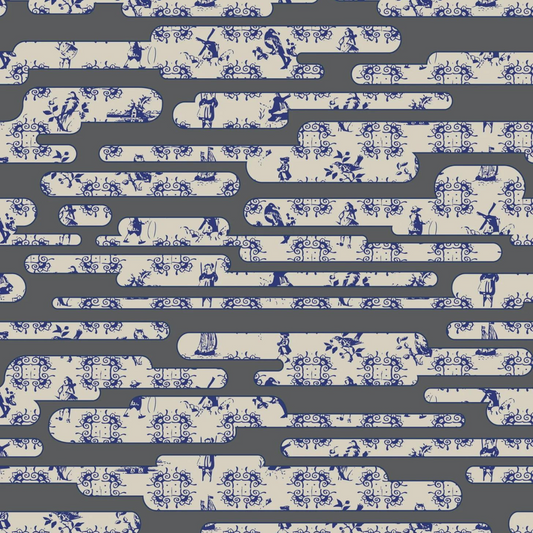 Traploper Moooi Carpets Dutch Sky Grey by Edward van Vliet