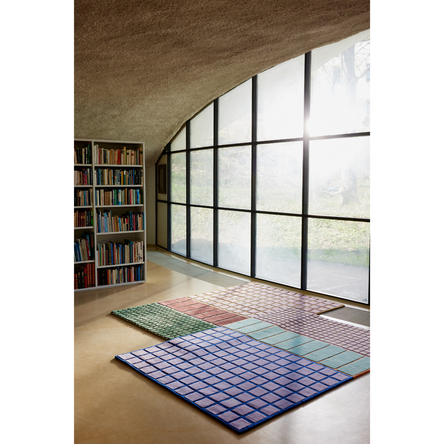 Vloerkleed Finarte Baden Wool Rug Lilac