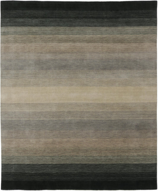 Panorama Black Grey 160x230 (maatwerk)
