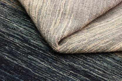 Vloerkleed MOMO Rugs Panorama Kelim Black Grey