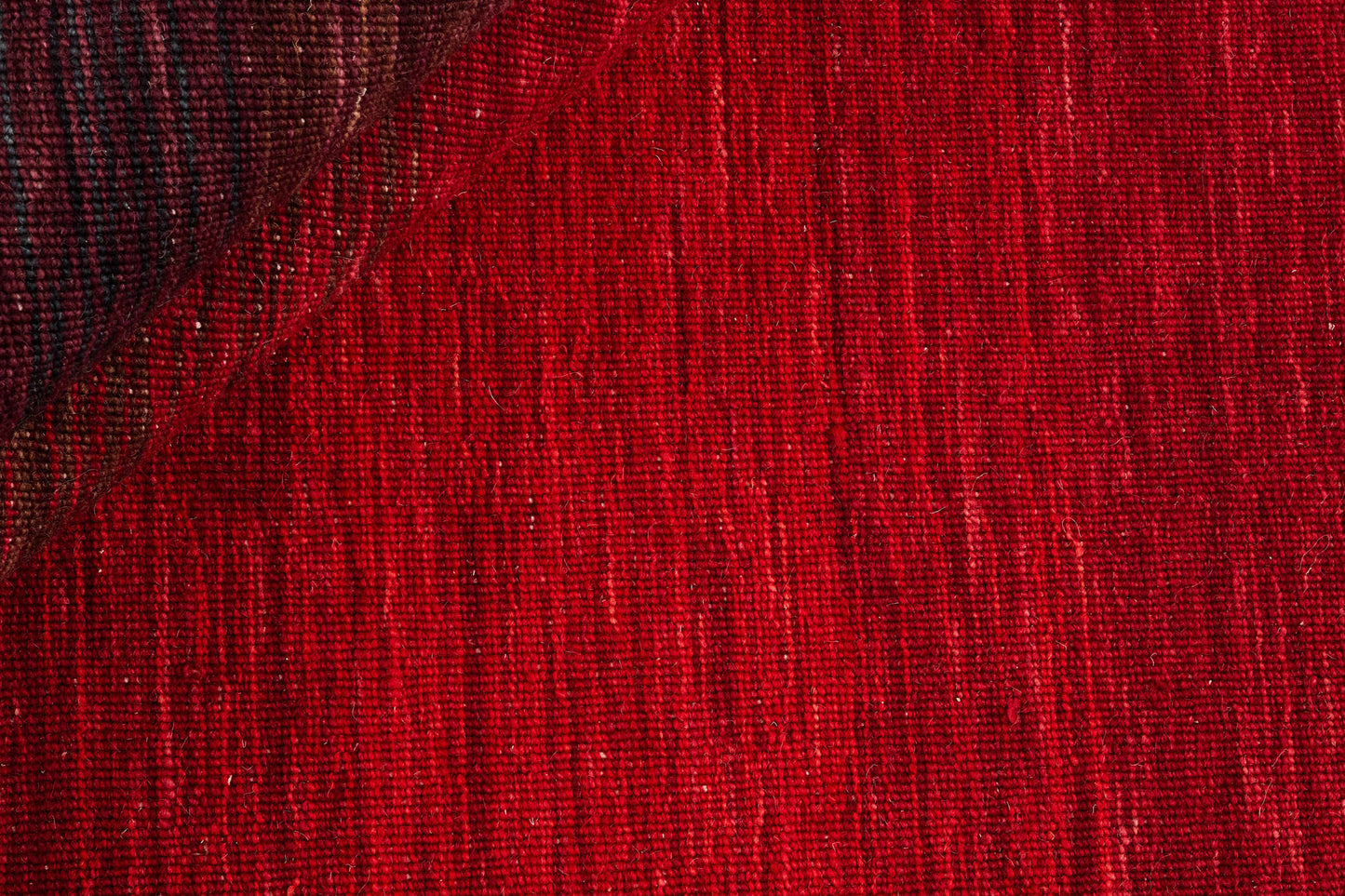 Vloerkleed MOMO Rugs Panorama Kelim Black Red
