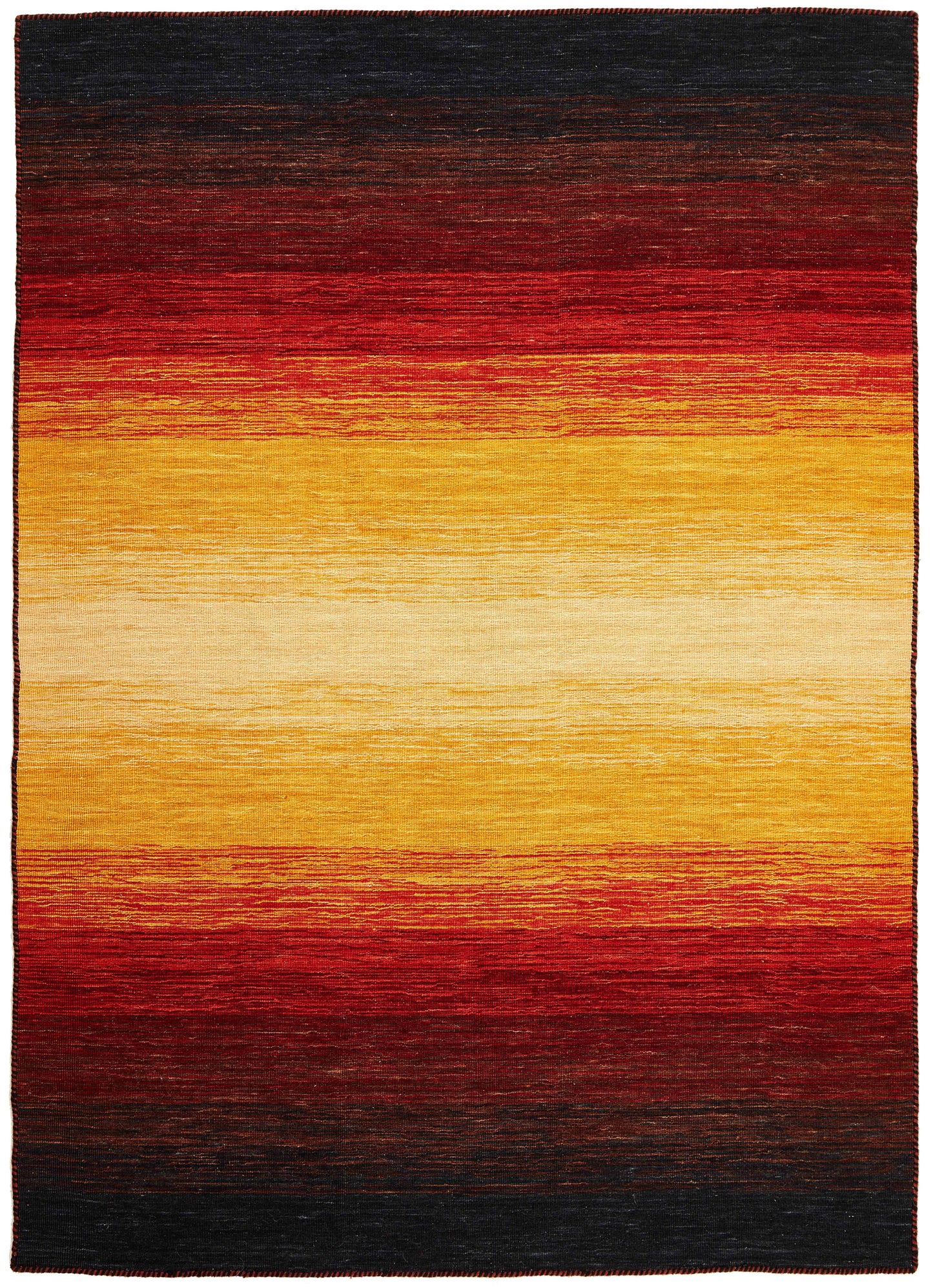 Vloerkleed MOMO Rugs Panorama Kelim Black Terra