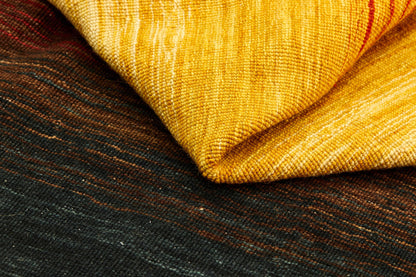 Vloerkleed MOMO Rugs Panorama Kelim Black Terra