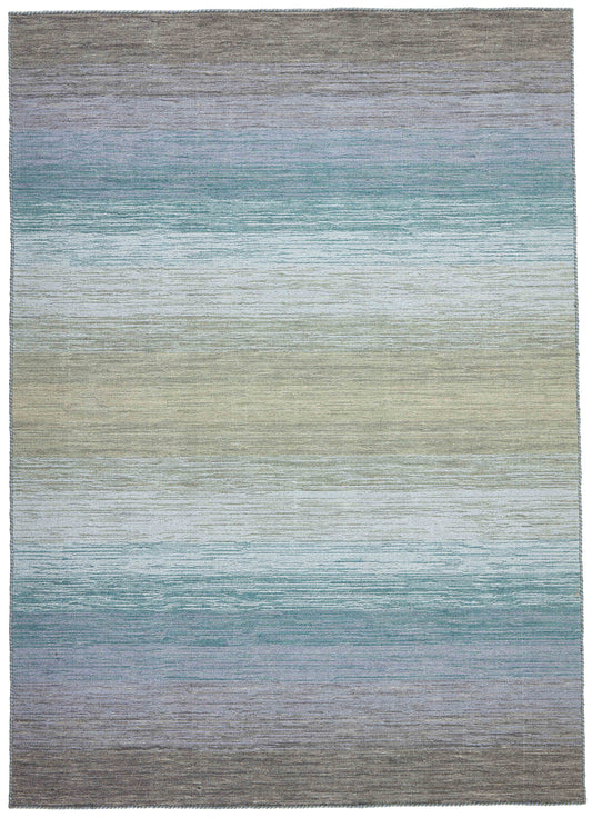Vloerkleed MOMO Rugs Panorama Kelim Grey Blue