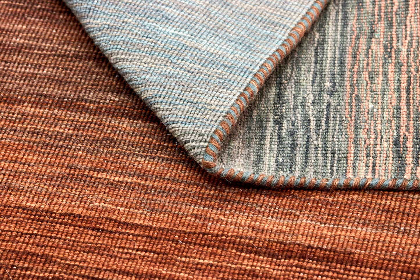 Vloerkleed MOMO Rugs Panorama Kelim Brown Multi